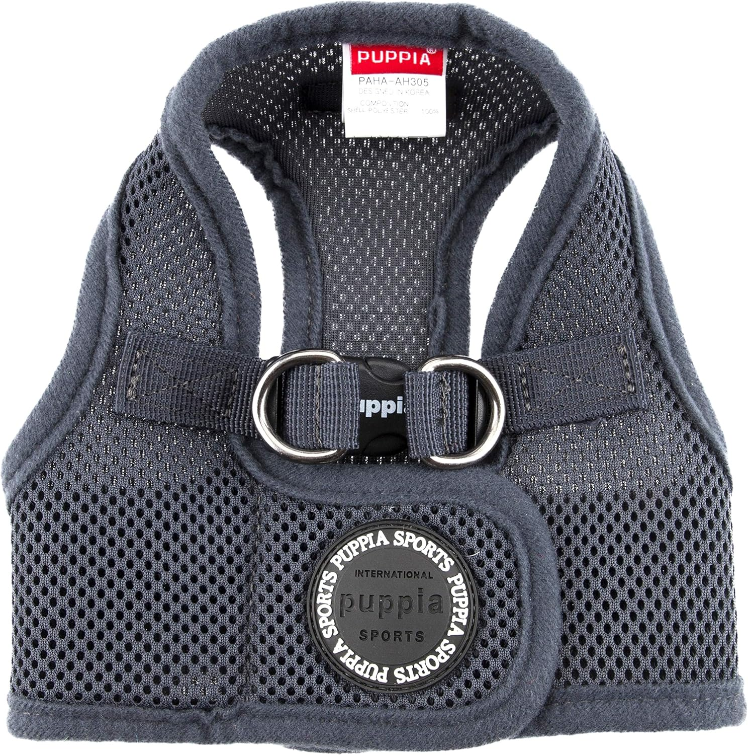 Puppia Soft Sport Harness B Grå / Grey