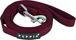 Puppia Two Tone Lead Vinrød / Wine Kobbel