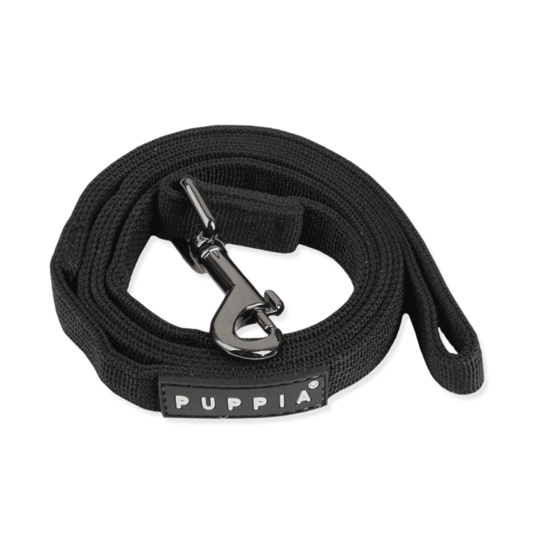 Puppia Two Tone Lead Sort / Black Kobbel