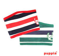 Puppia Ocean Manner Band Rød Bellyband