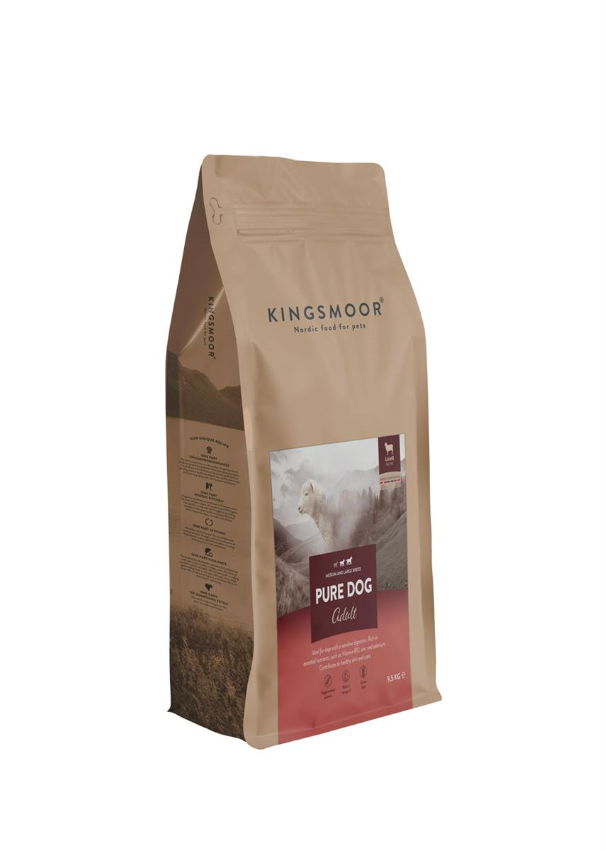 Kingsmoor Mellom og Stor Hund Lam - Pure Lamb Large Dog
