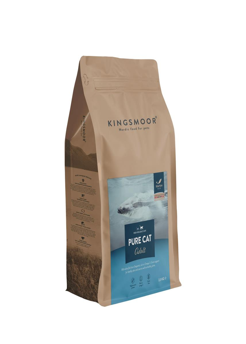 Kingsmoor Voksen Katt Sjøfisk - Pure Seafish Adult Cat