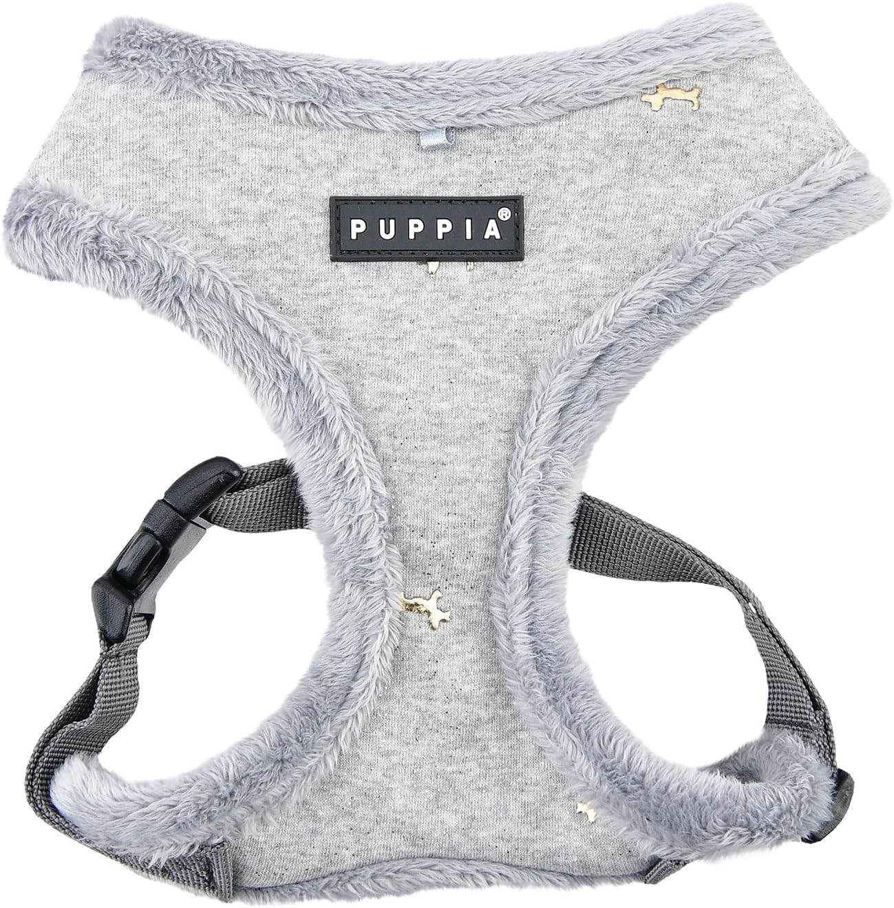 Puppia Gia Harness A Grå / Grey