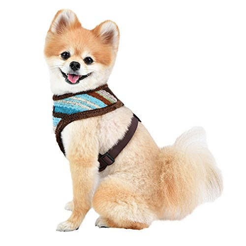 Puppia Crayon Harness A Brun / Brown