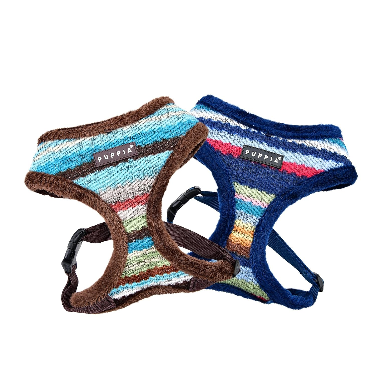 Puppia Crayon Harness A Brun / Brown