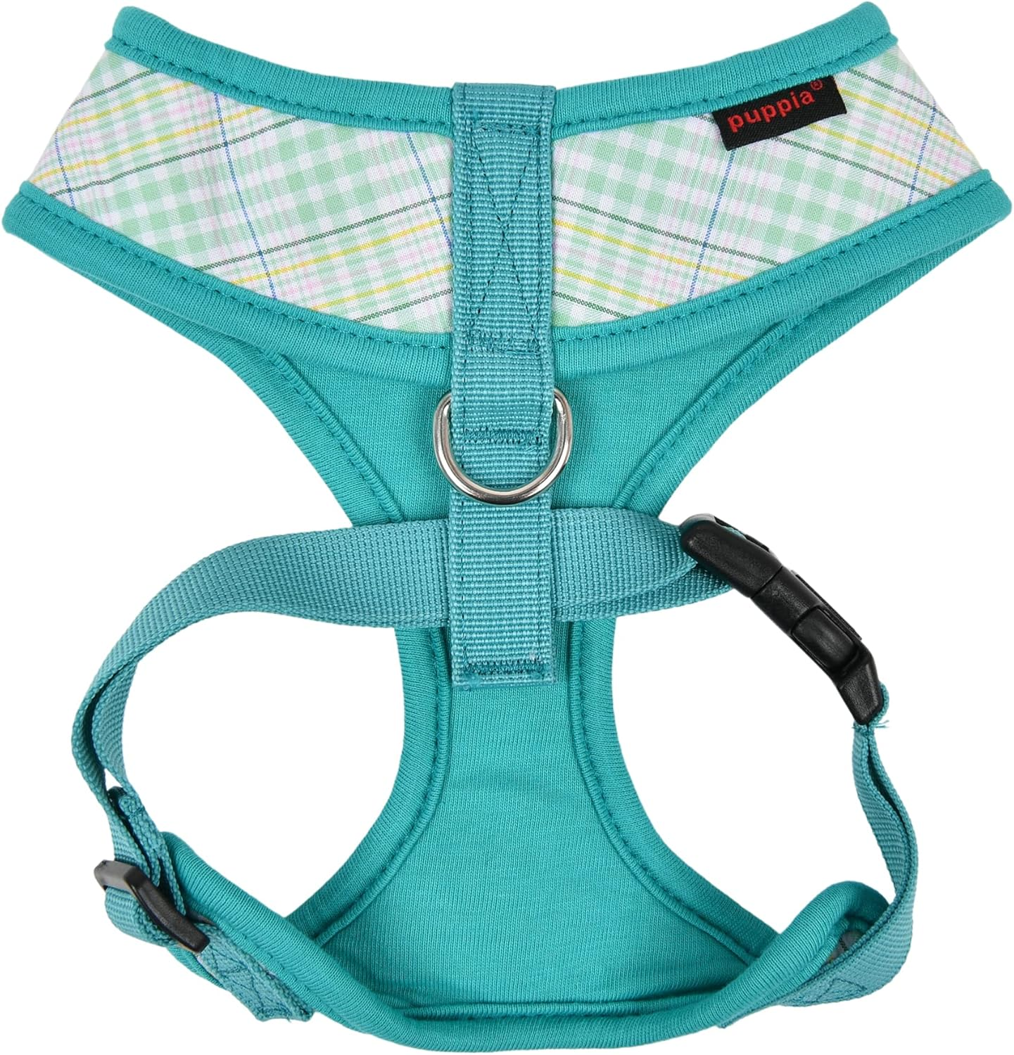 Puppia Luke Harness A Aqua