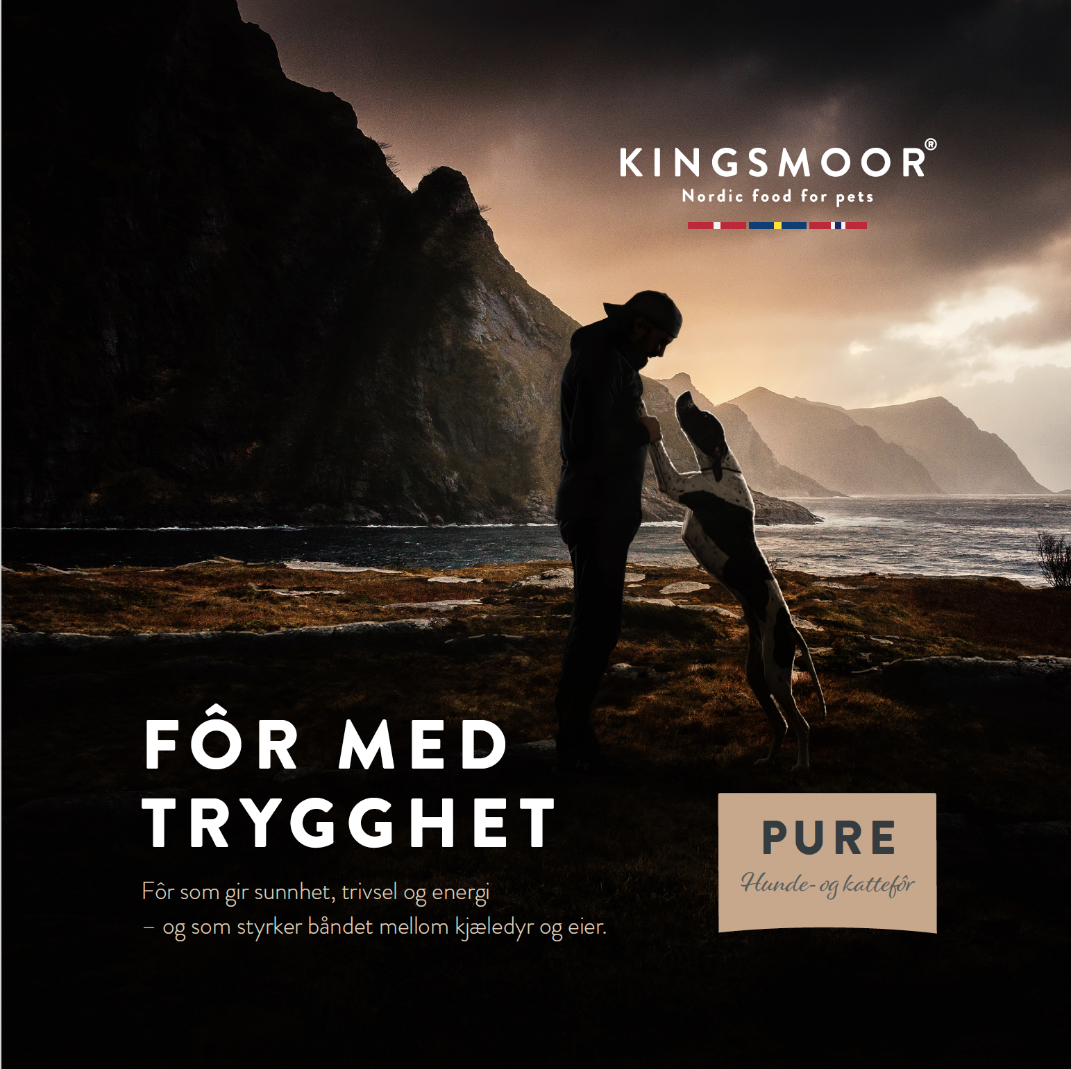 Kingsmoor Mellom og Stor Hund Lam - Pure Lamb Large Dog