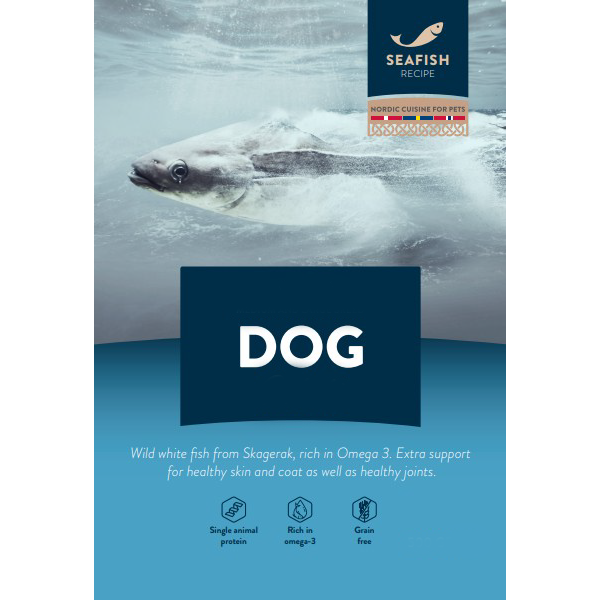 Kingsmoor Valp Mellom og Stor Hund Sjøfisk 9,5 kg - Pure Seafish Puppy Large Dog 9,5 kg