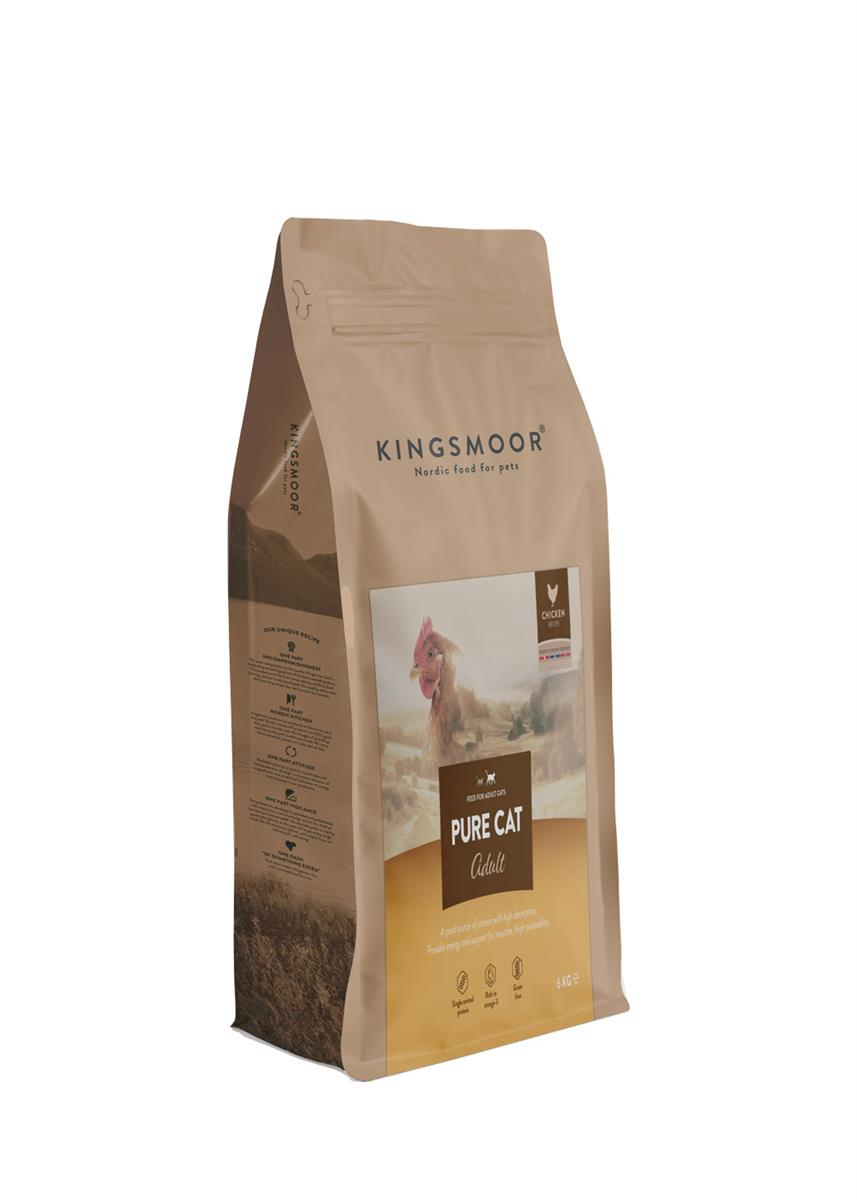 Kingsmoor Voksen Katt Kylling - Pure Chicken Adult Cat