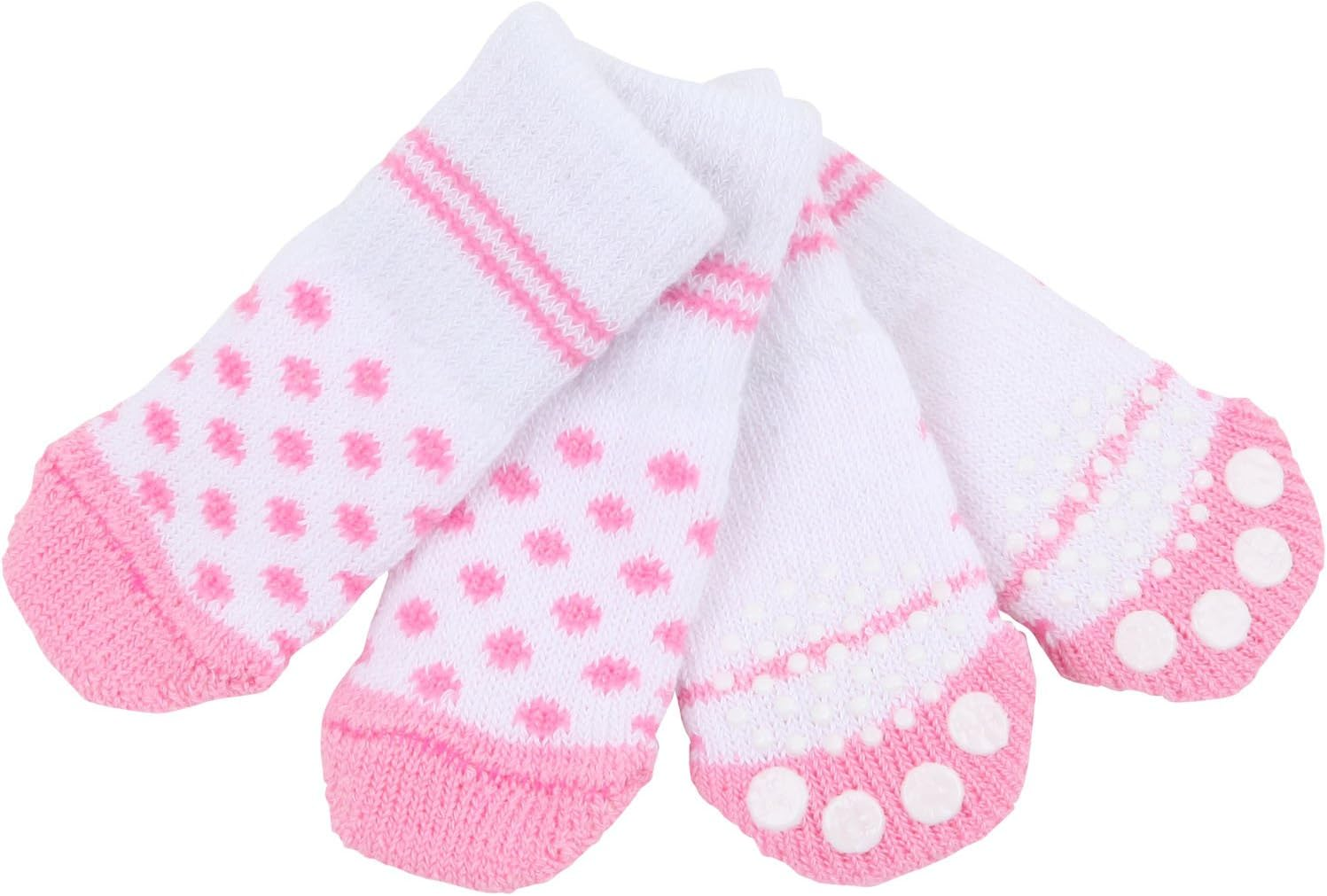 Puppia Polka Dott Sokker Hvit eller Grå
