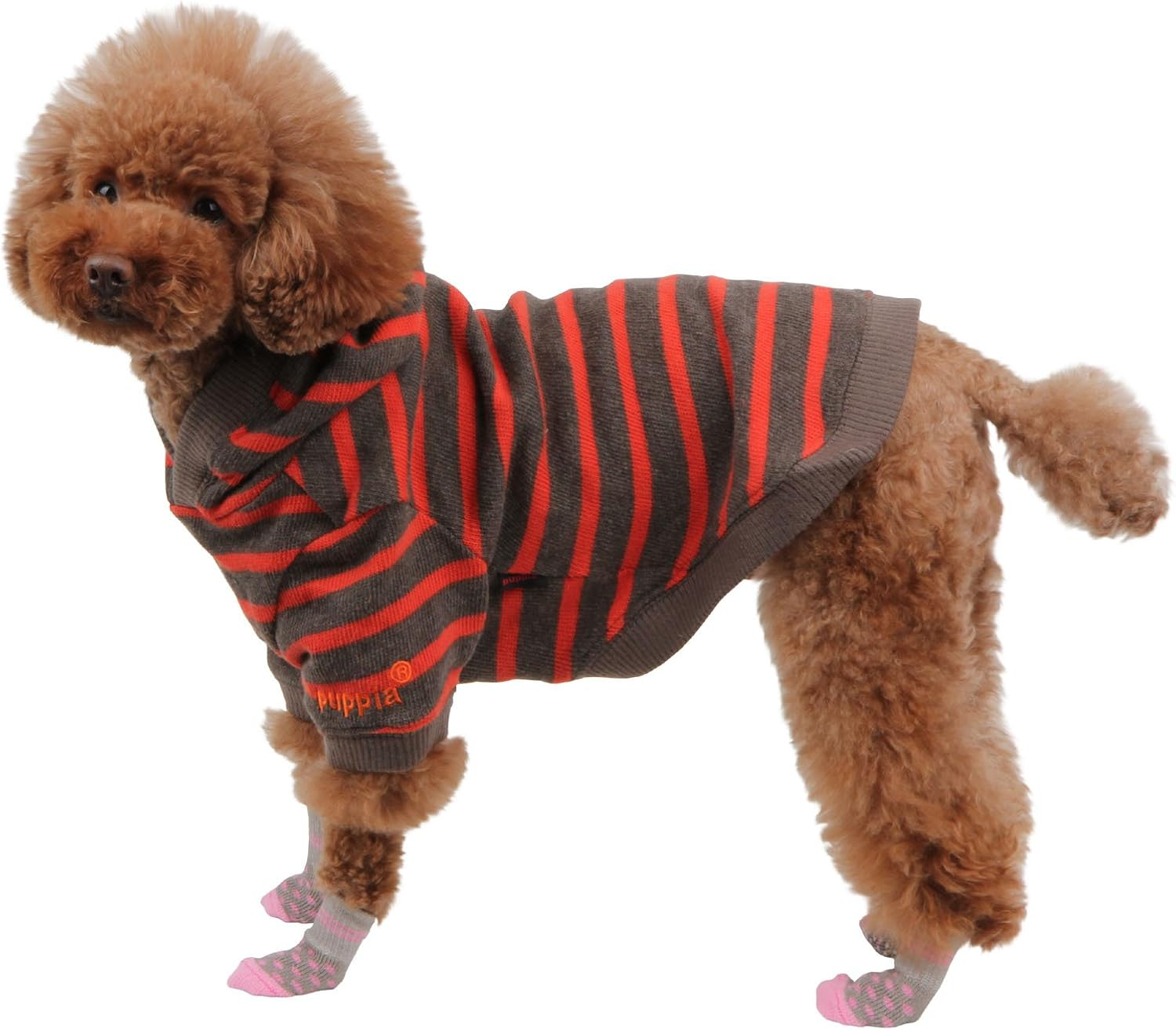 Puppia Polka Dott Sokker Hvit eller Grå