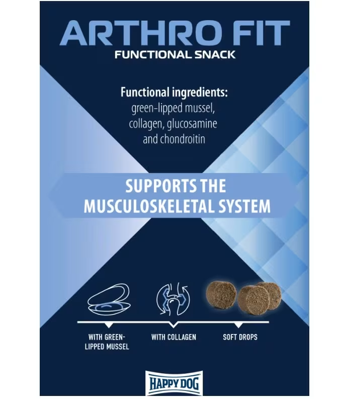 Happy Dog Care Snack Artho Fit 100g