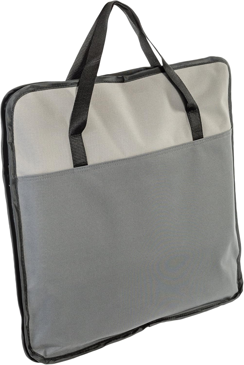 Transportveske Nylon Skråstilt Svart/grå Small 39x21x23cm