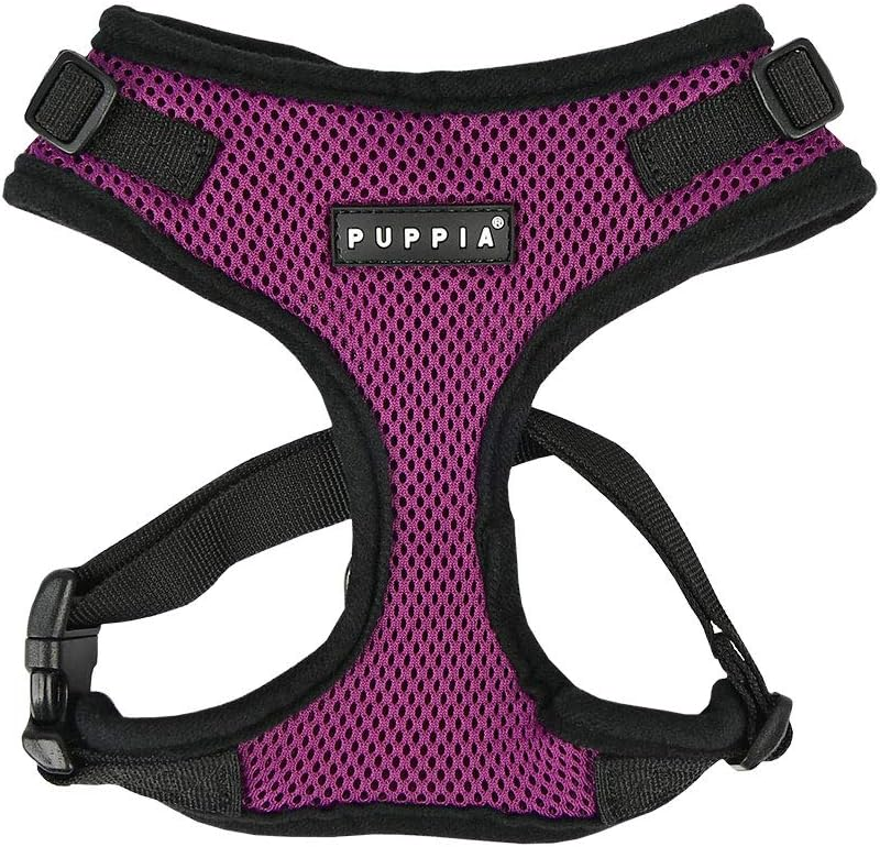 Puppia Ritefit Air Mesh Harness Lilla / Purple med justering i både nakke og bryst