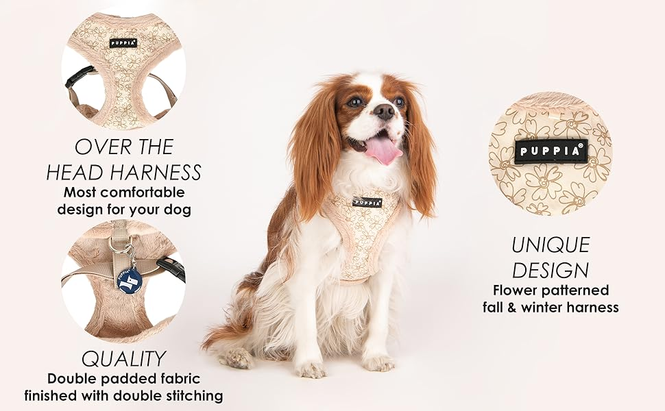 Puppia Hepatica Harness A Sort / Black