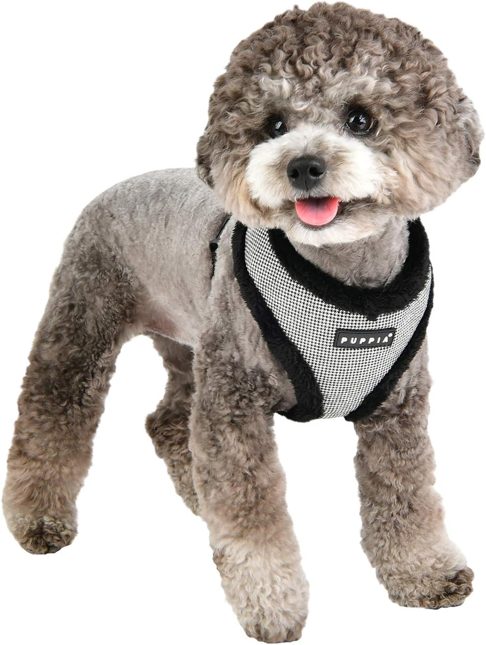 Puppia Puppytooth Harness A Sort / Black