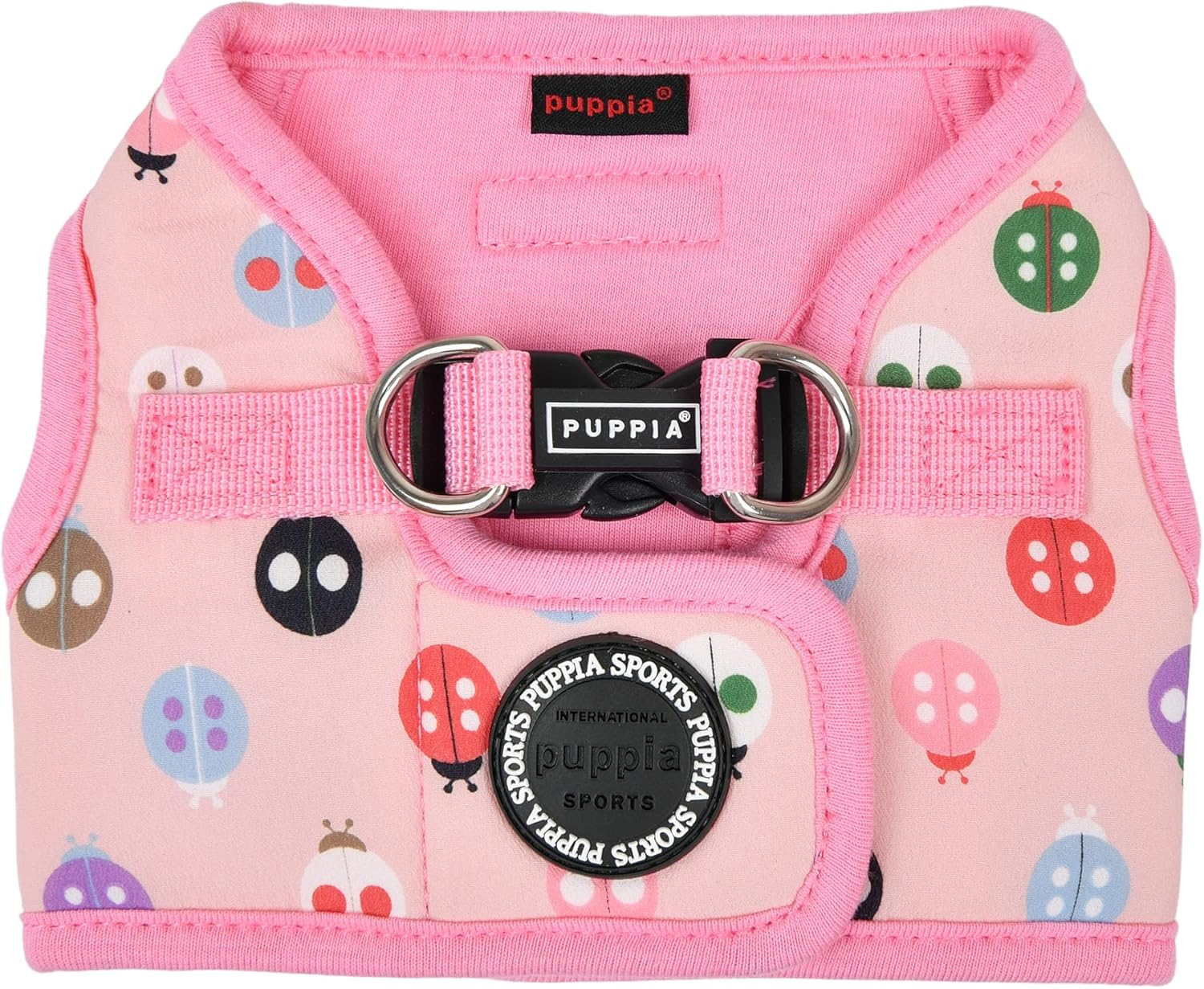 Puppia Lady Beetle Harness B Rosa / Pink