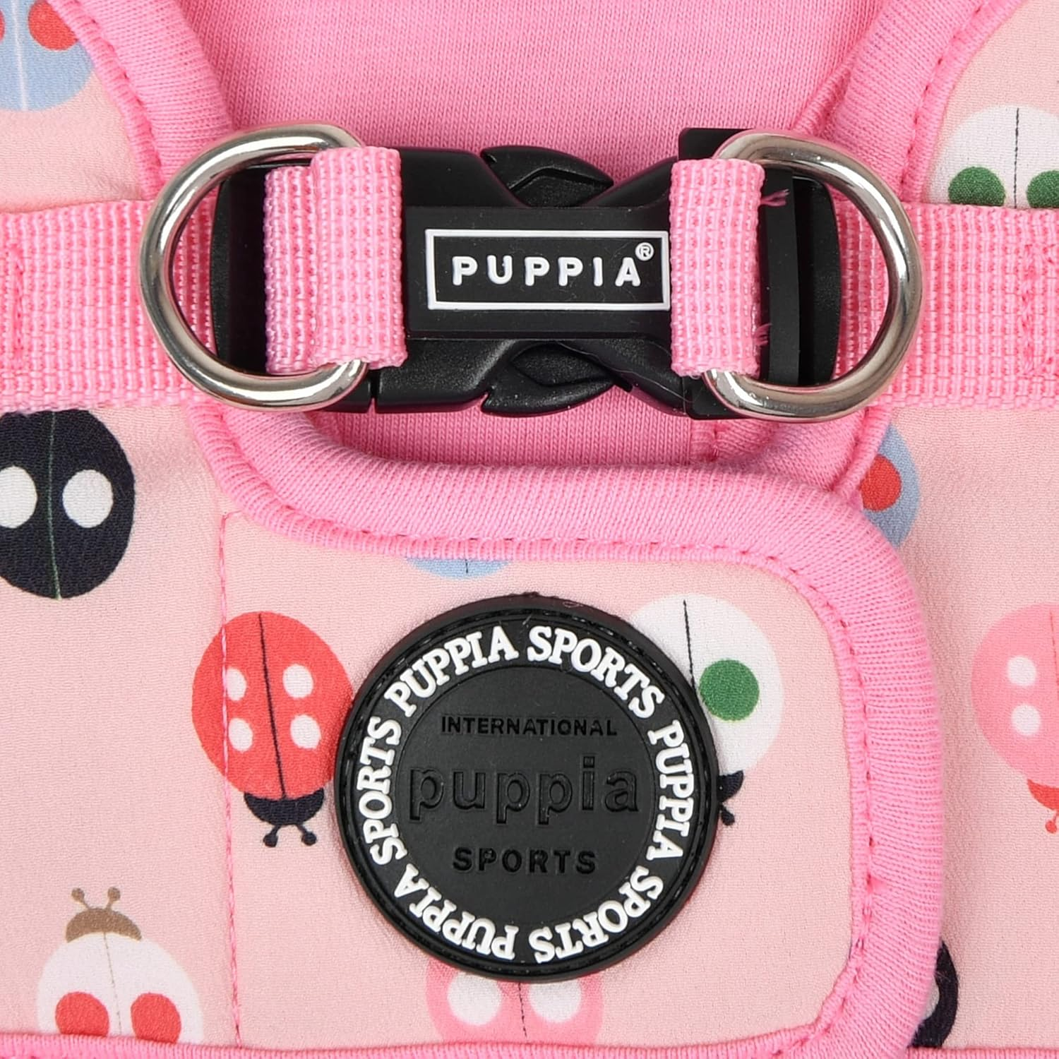 Puppia Lady Beetle Harness B Rosa / Pink
