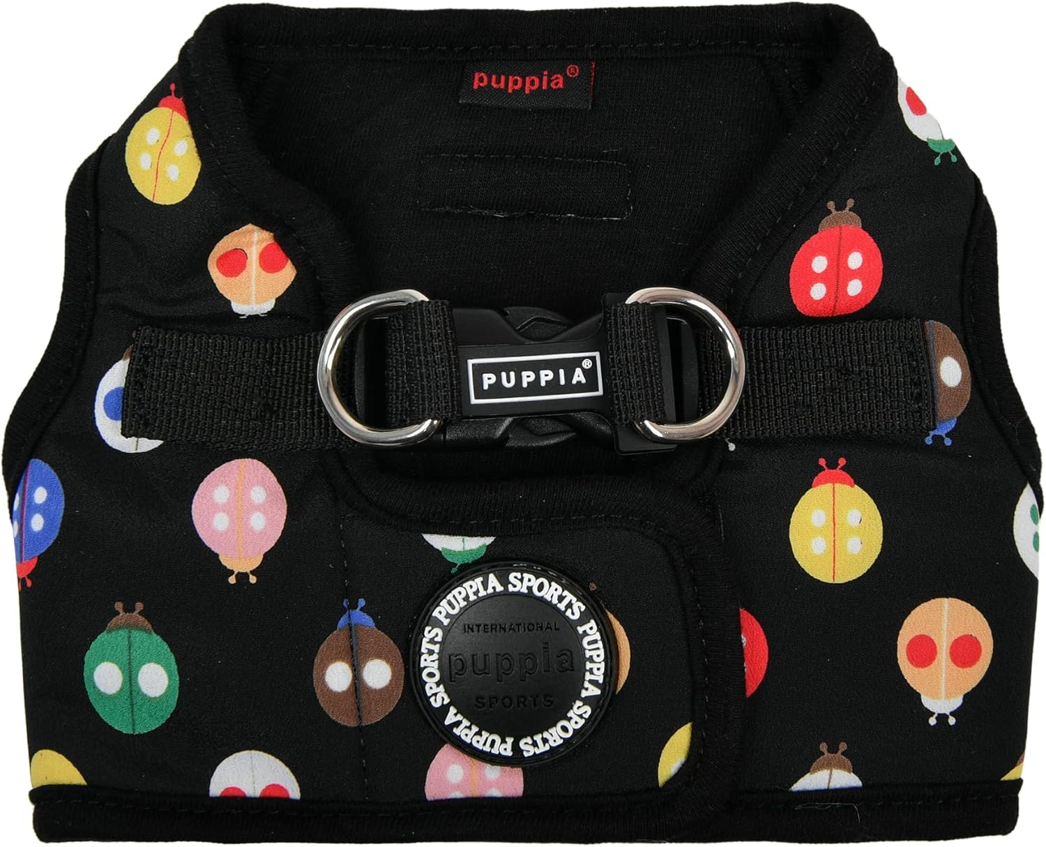 Puppia Lady Beetle Harness B Sort / Black