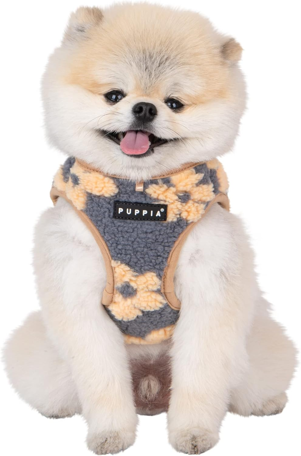 TEST Puppia Ren Harness B Beige