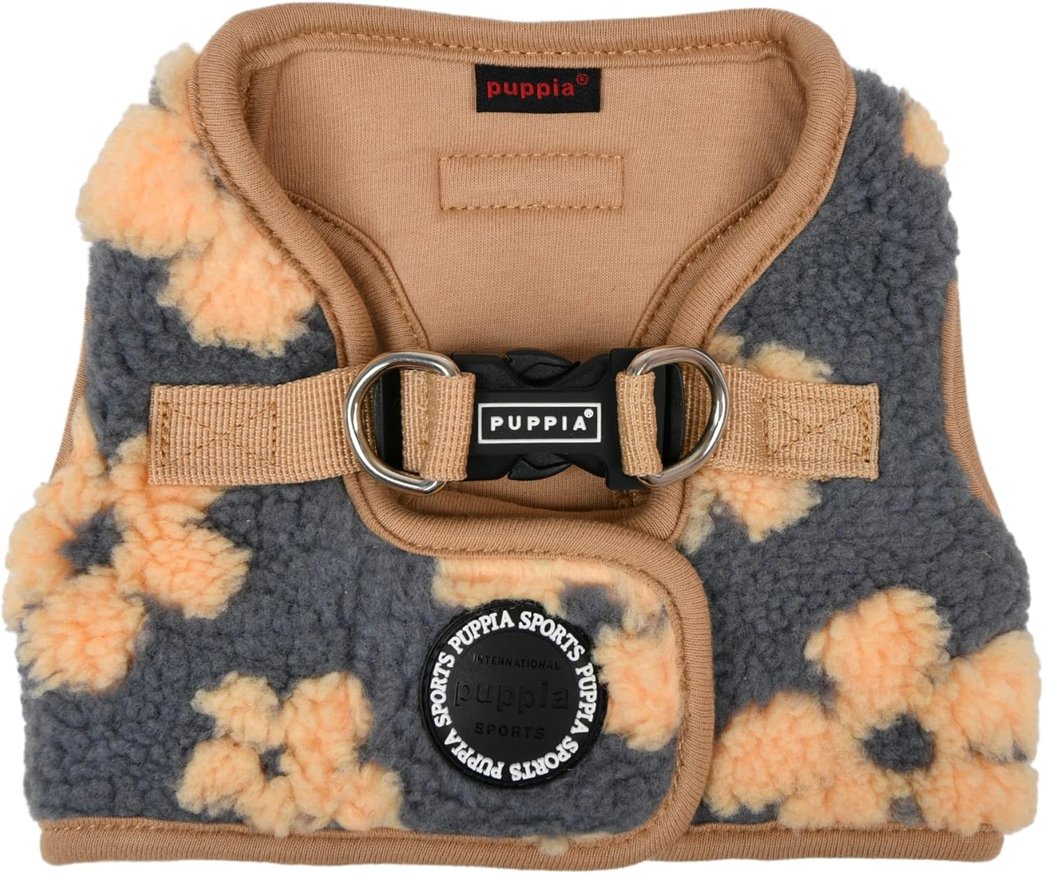 TEST Puppia Ren Harness B Beige