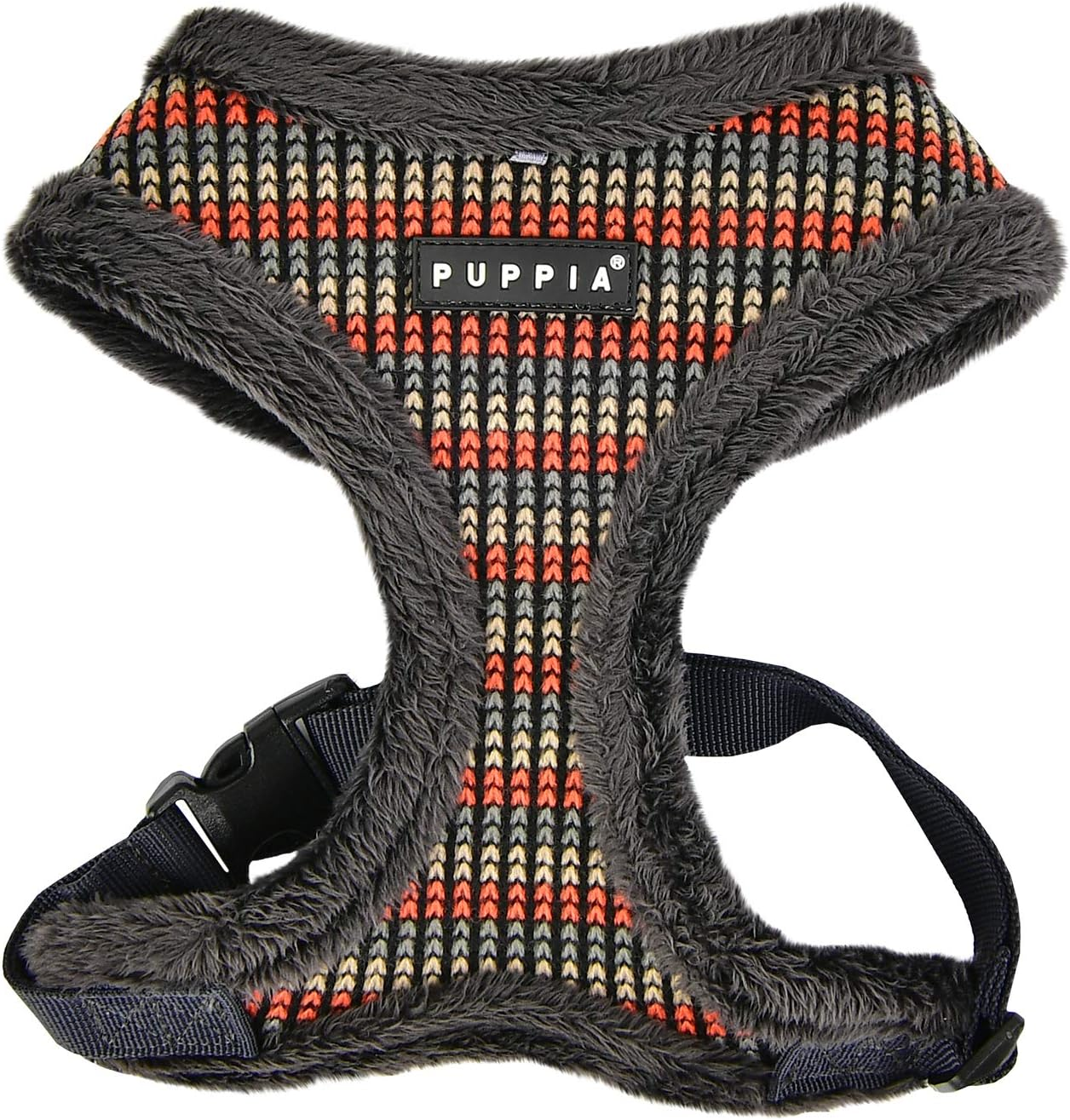 Puppia Elliott Harness A Grå / Grey