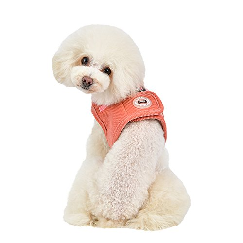 Puppia Classy Harness B Fersken/Grå/Blå // Peach/Grey/Navy