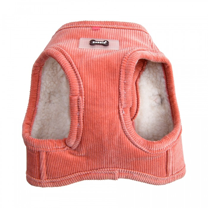 Puppia Classy Harness B Fersken/Grå/Blå // Peach/Grey/Navy