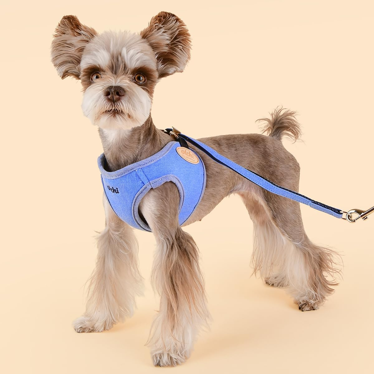 Olchi Magic Harness Fersken/Himmelblå // Peach/Pantone