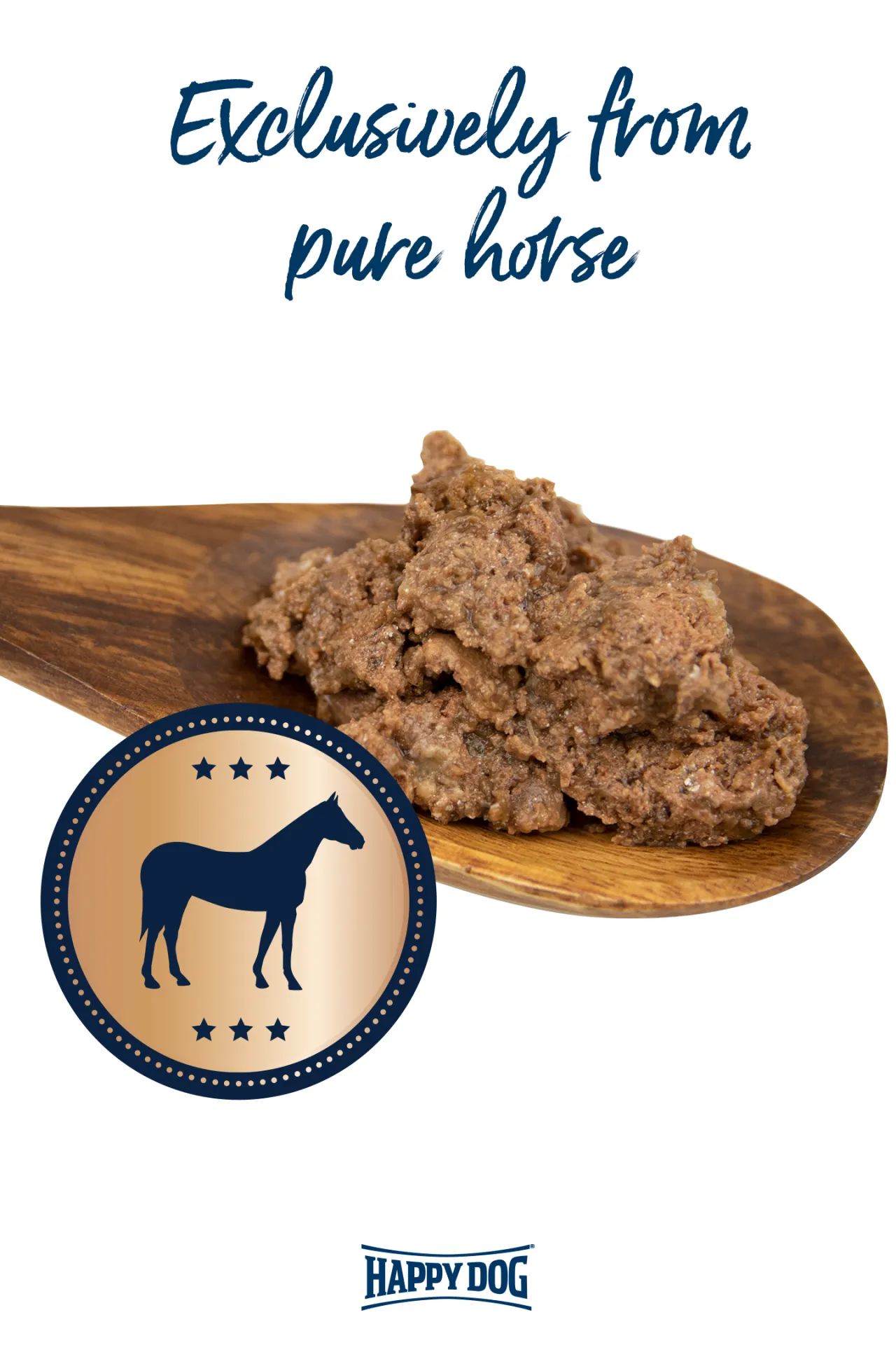 Happy Dog Boksemat Sensible Pure Montana M/Hest 400g