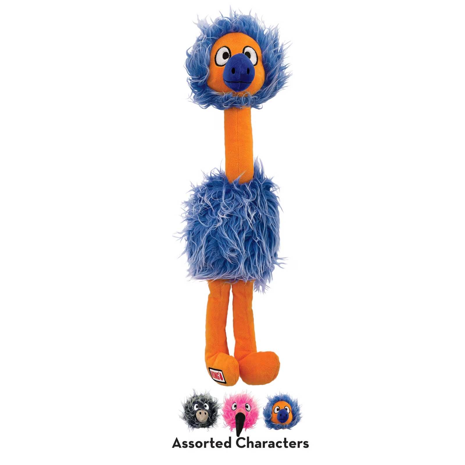 KONG Comfort Jumbo Birds XL assorterte farger