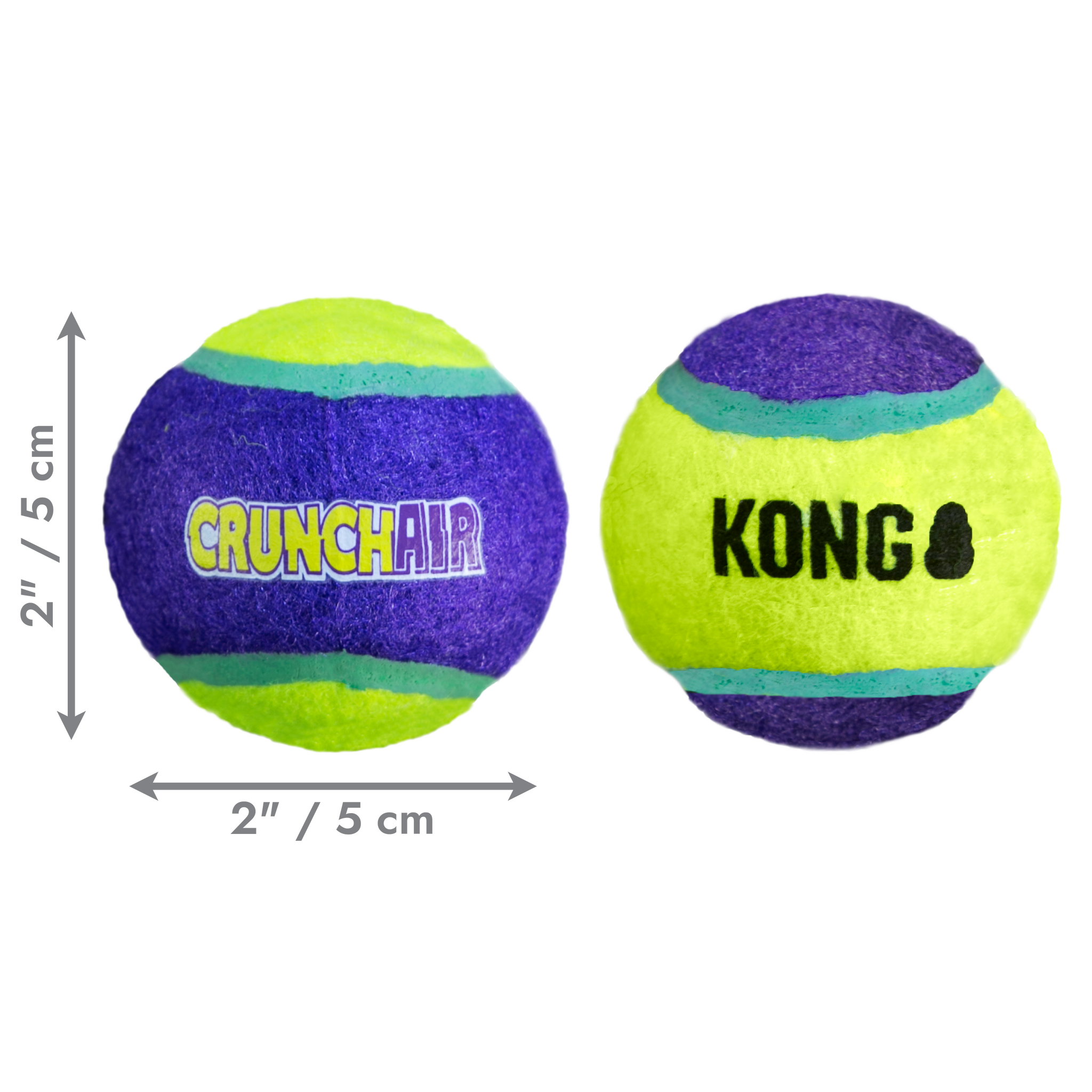 KONG Crunch Air Ball M 3pk