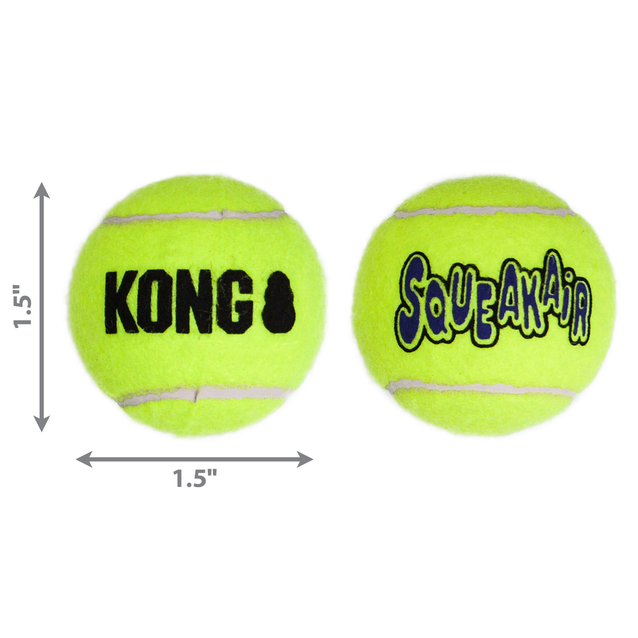 KONG Air Squeaker Ball XS 3pk