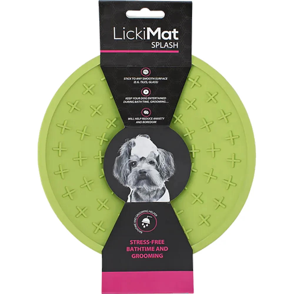 Lickimat Splash Grøn Hundskål