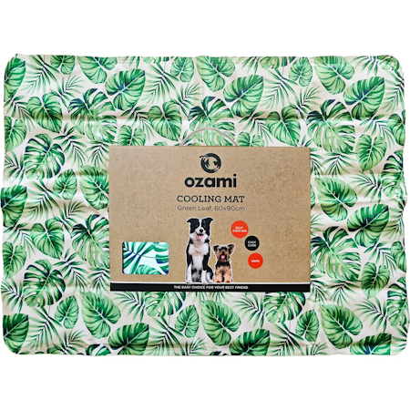 Ozami Cooling Mat Green Leaf