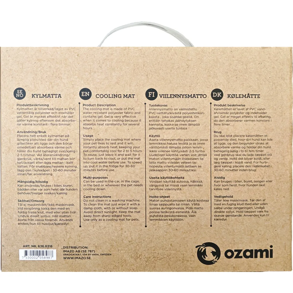 Ozami Cooling Mat Pineapple