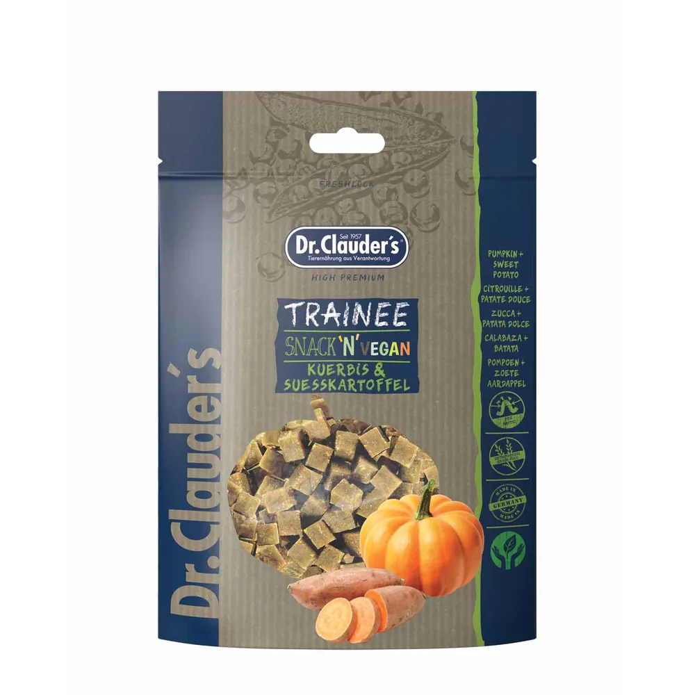 DC Trainee Dog Snack Medium Vegan Pumpkin&sweet Potato 80g