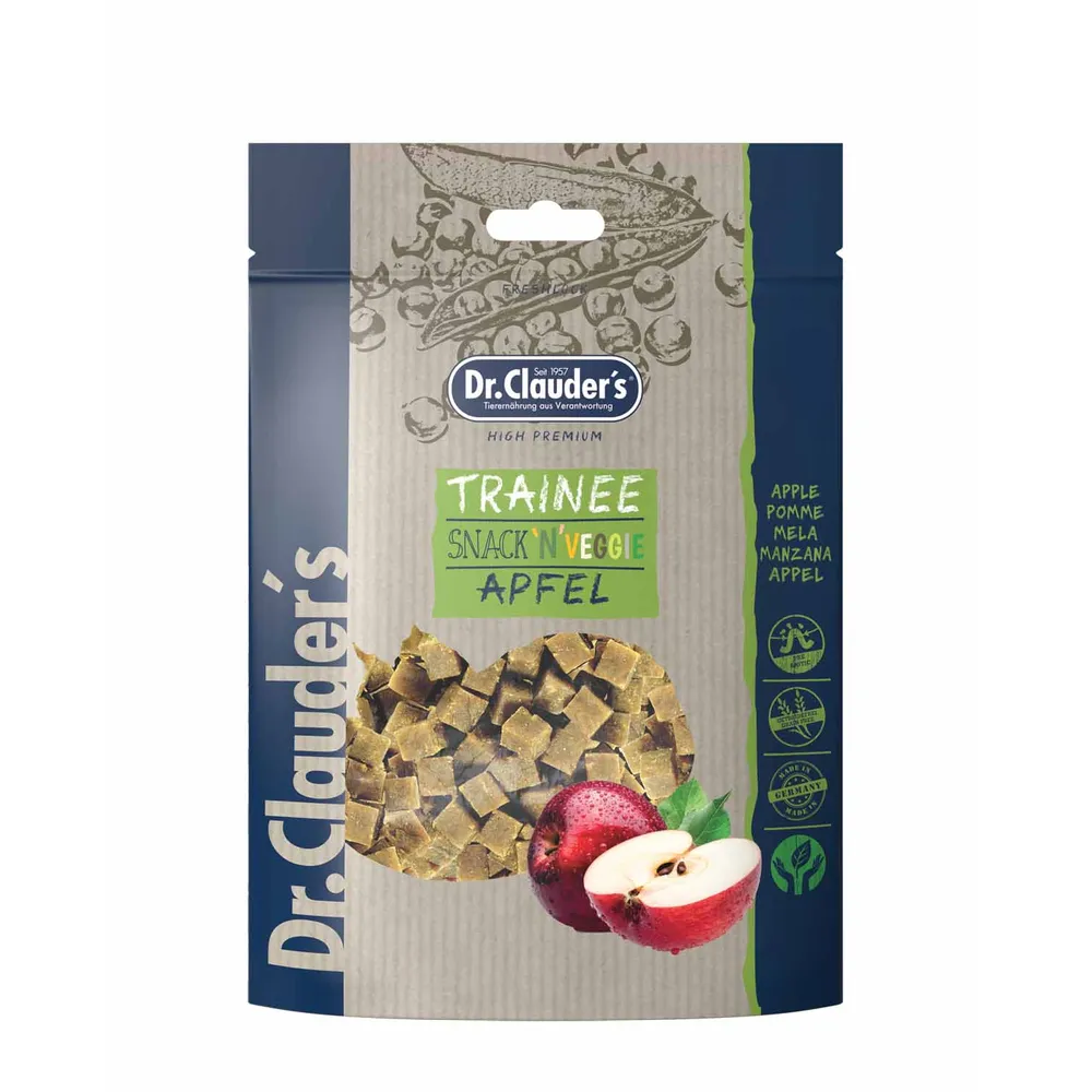 DC Trainee Dog Snack Medium Veggie Apple 80g