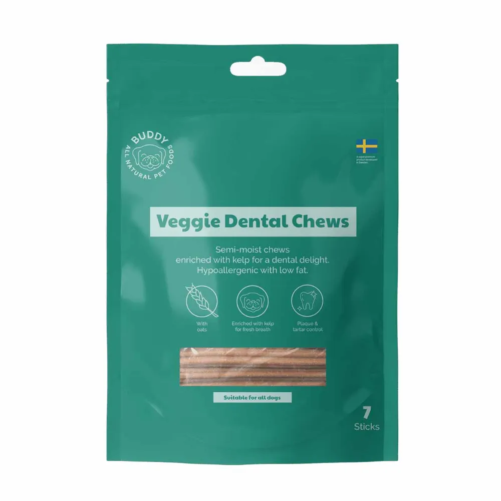 Buddy Veggie Dentalchews With Kelp 250g
