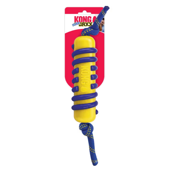 KONG Jaxx Brights Stick W/Rope Assorted