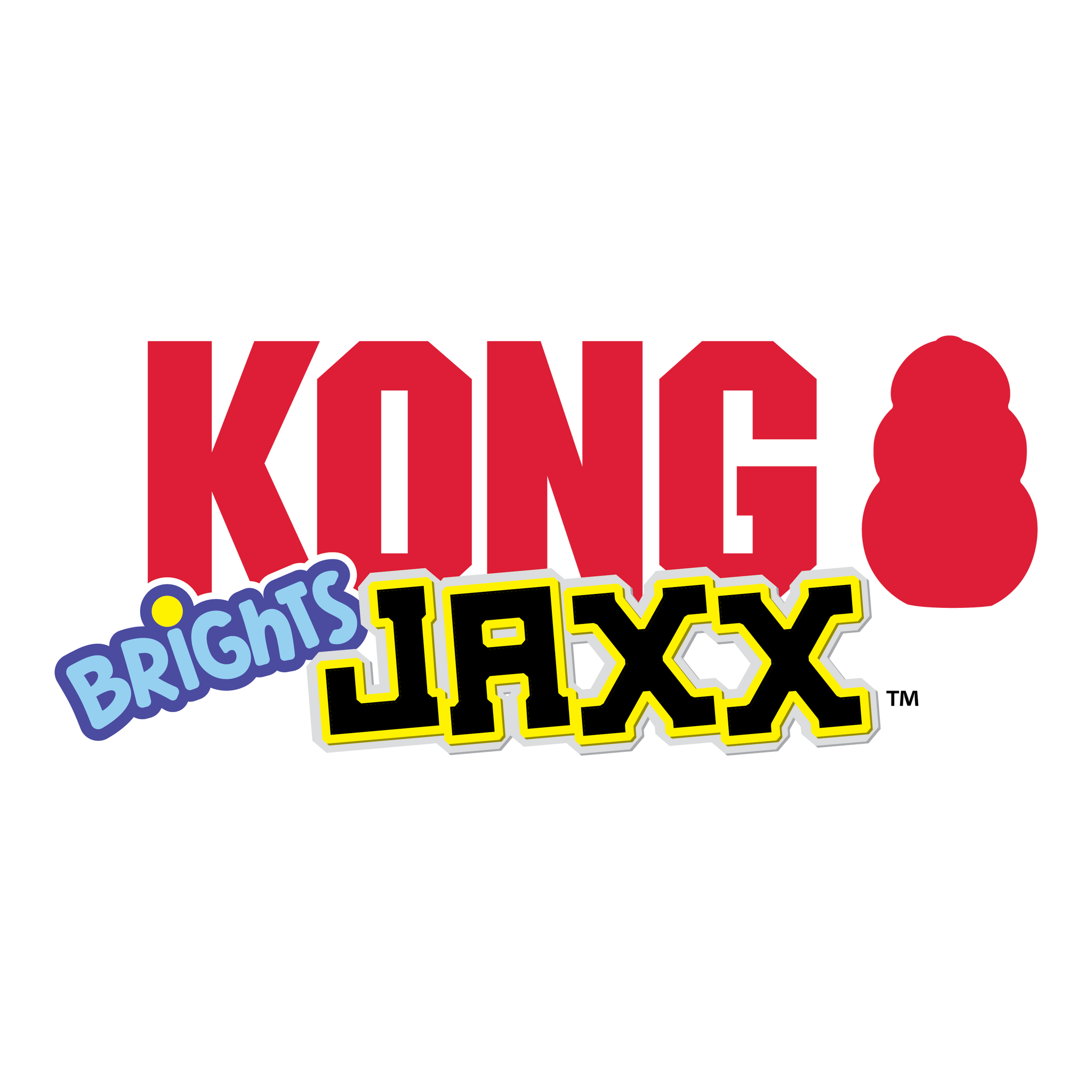 KONG Jaxx Brights Stick W/Rope Assorted