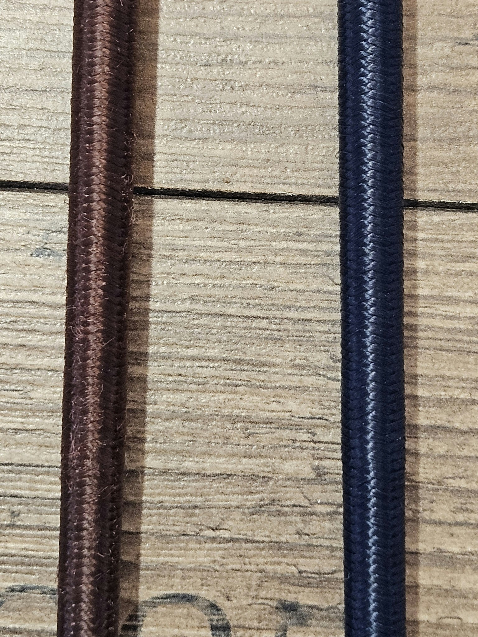 Ridepisk Regnbue + Navy/Brun