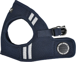 Puppia Soft Harness B PRO m refleks Blå/Navy
