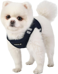 Puppia Soft Harness B PRO m refleks Blå/Navy