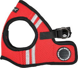 Puppia Soft Harness B PRO m refleks Rød/Red
