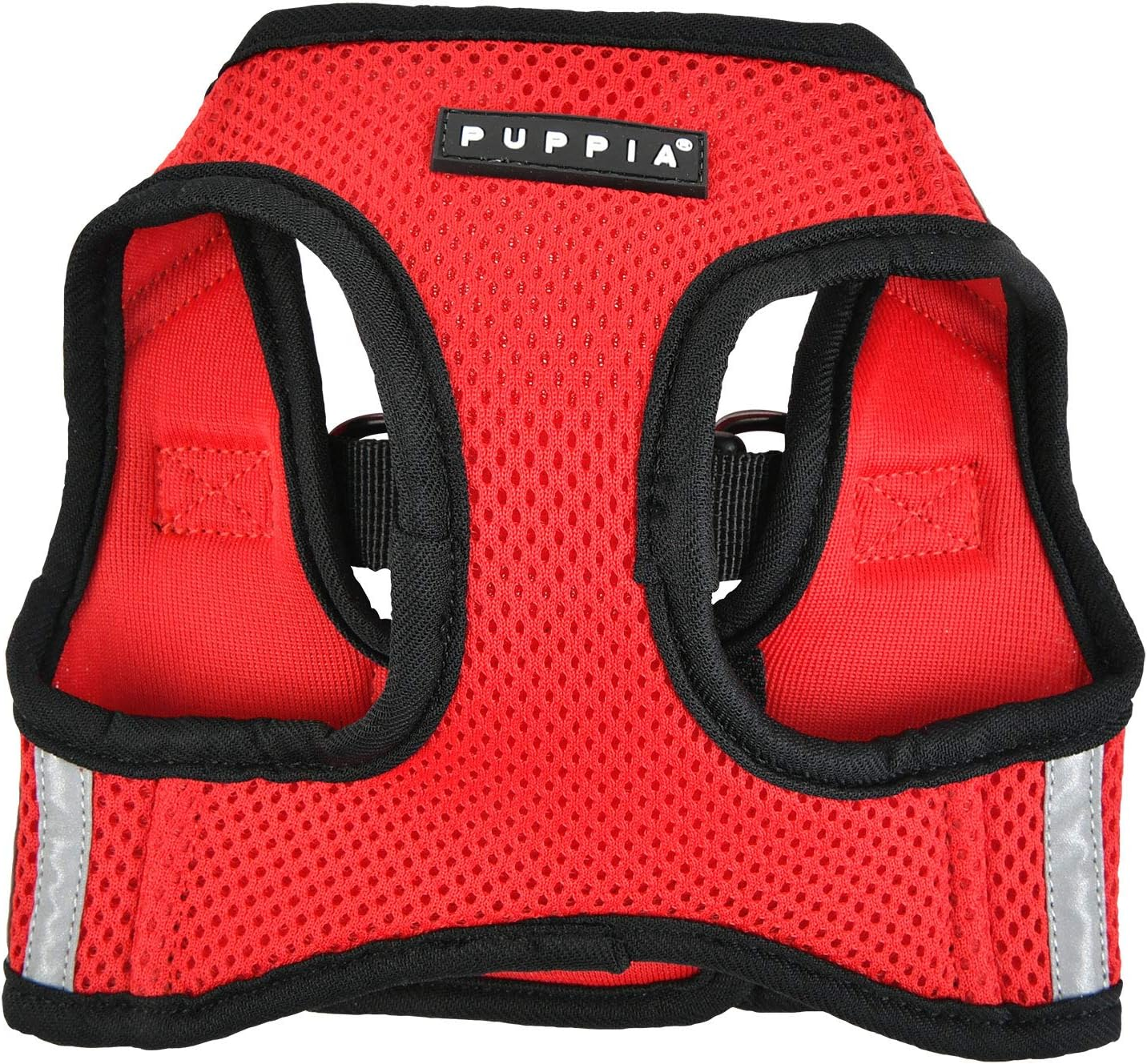 Puppia Soft Harness B PRO m refleks Rød/Red