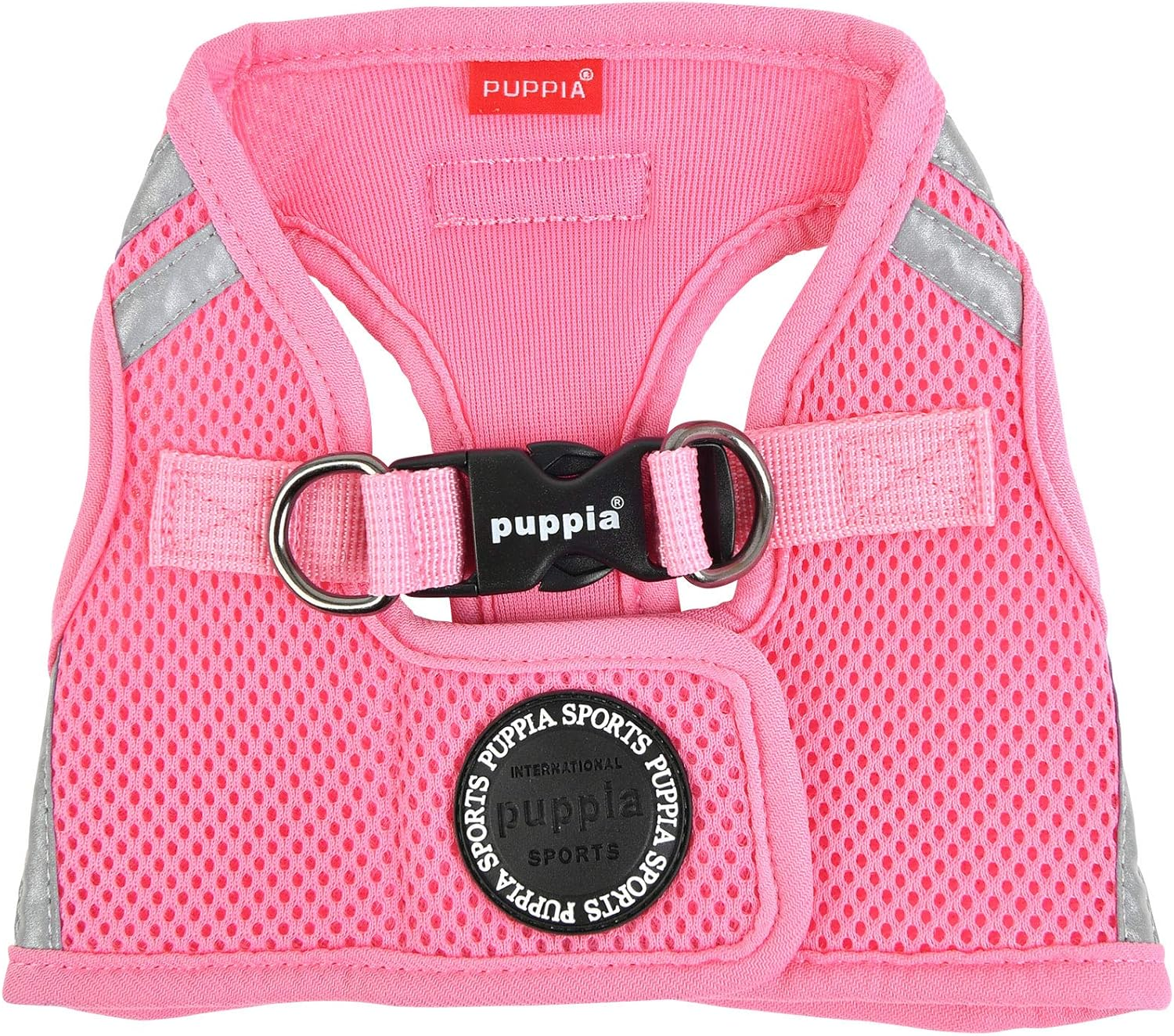 Puppia Soft Harness B PRO m refleks Rosa/Pink