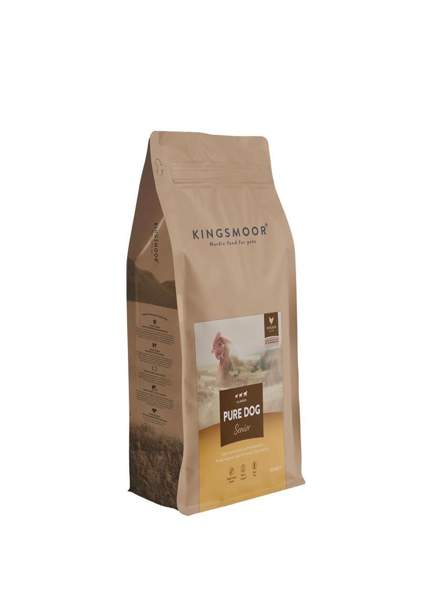 Kingsmoor Senior Hund Kylling - Pure Chicken Senior Dog