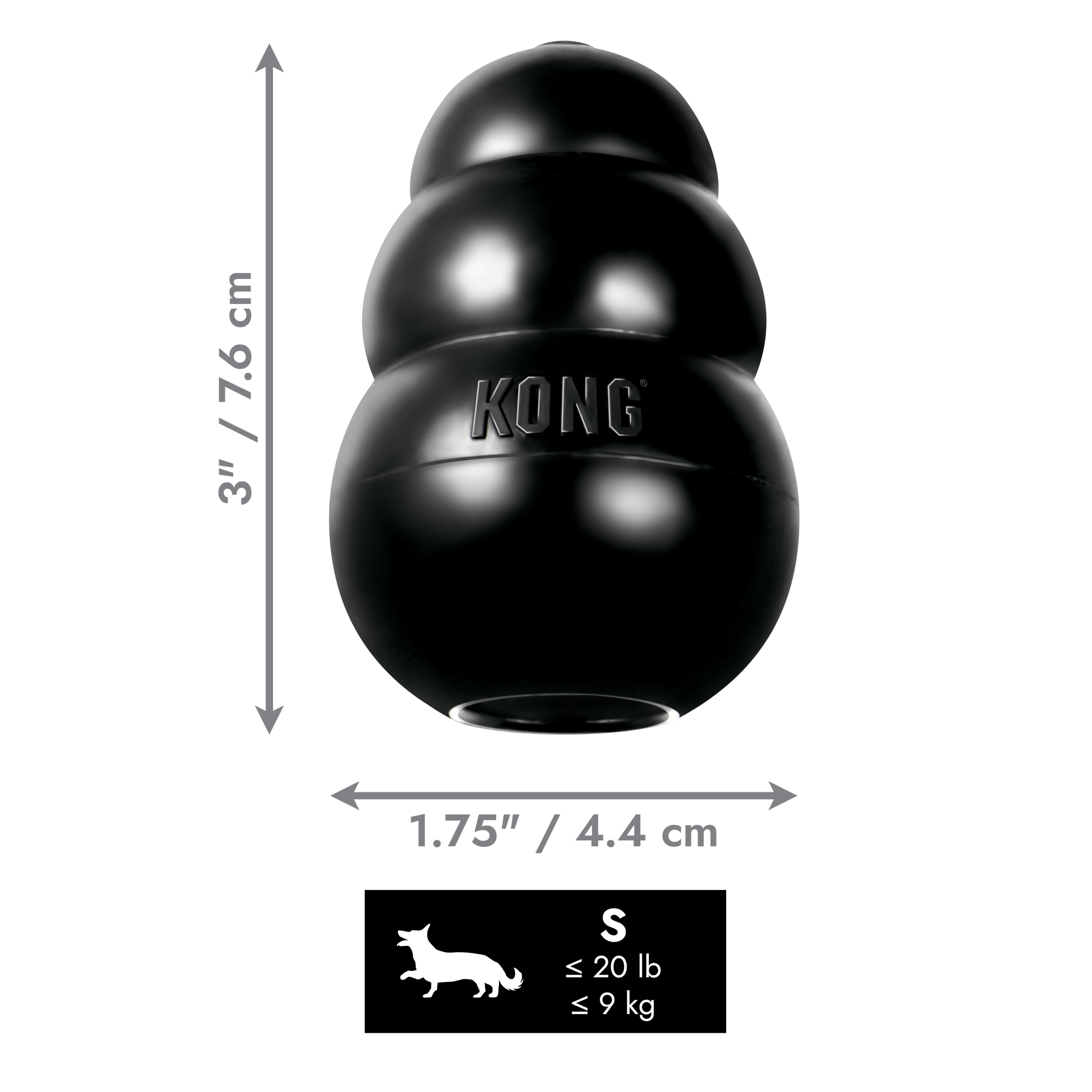 KONG Extreme Sort/Black