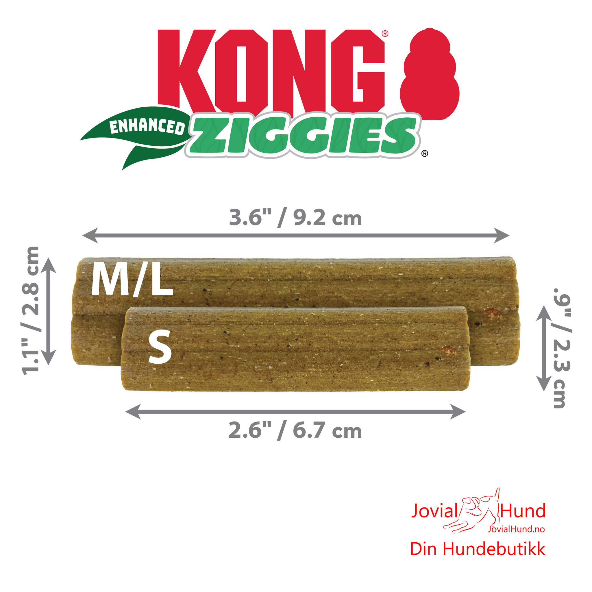 KONG Ziggies S 198g